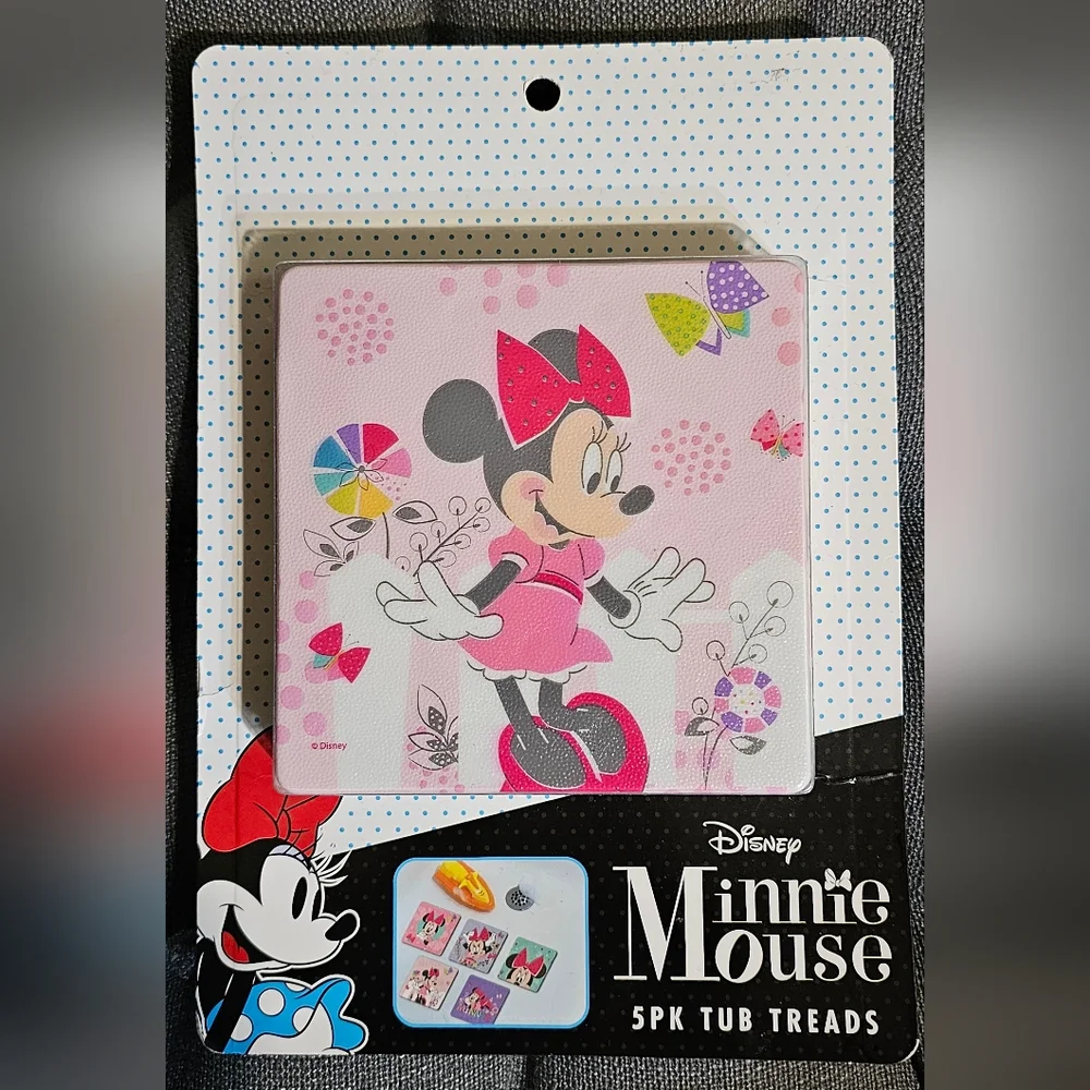 Disney Minnie Mouse 5-Pack Tub Treads